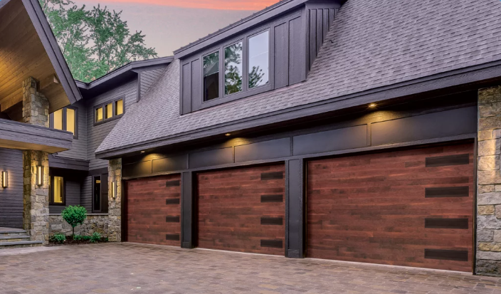 Residential garage doors